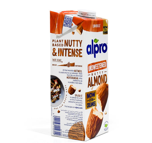 Alpro Nutty Almond Drink Unsweetened 1 Litre