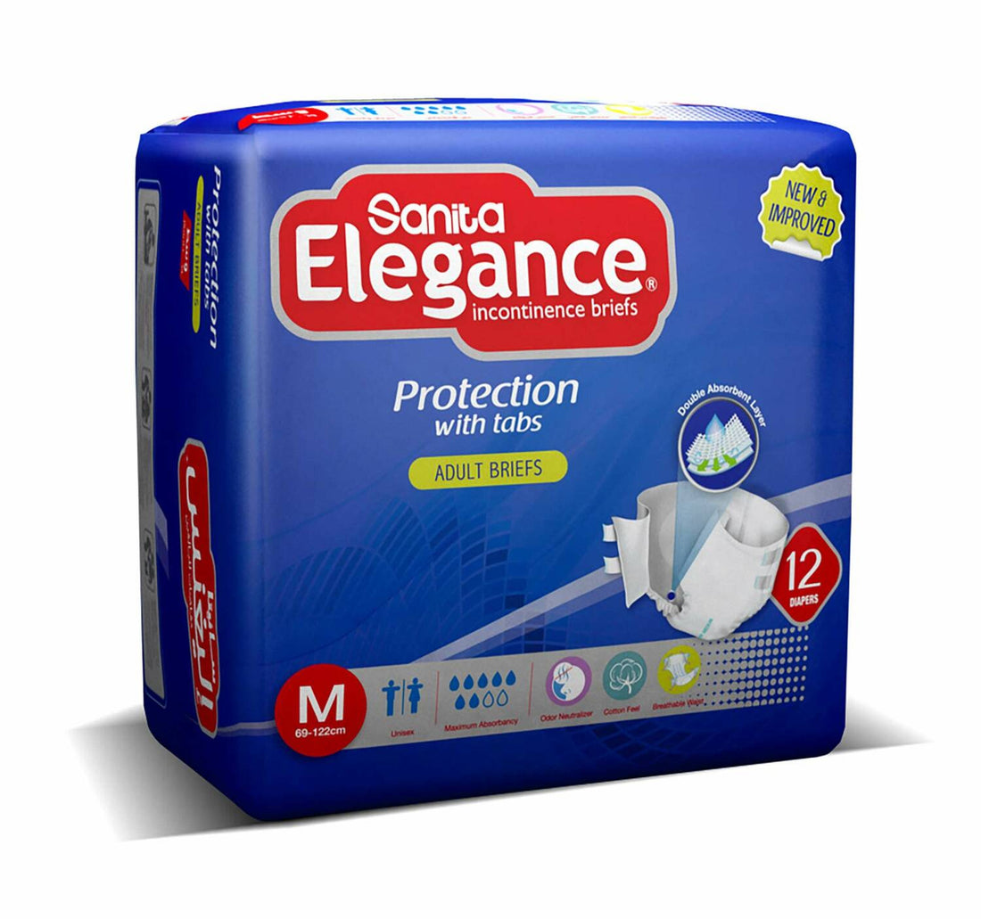 Sanita Elegance Adult Diaper Medium 11 pcs