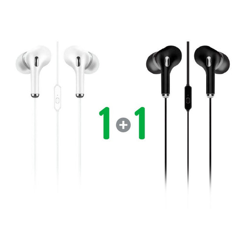 Iends 1 + 1 Stereo Earphone Bundle Offer BD839 Lulu Hypermarket