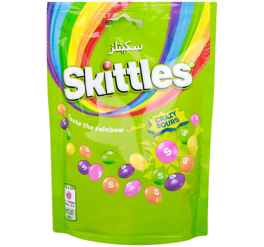 Skittles Crazy Sours Bag 152 g