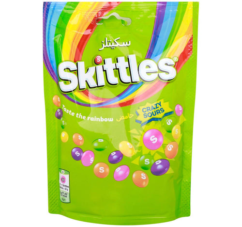 Skittles Crazy Sours Bag 152 g