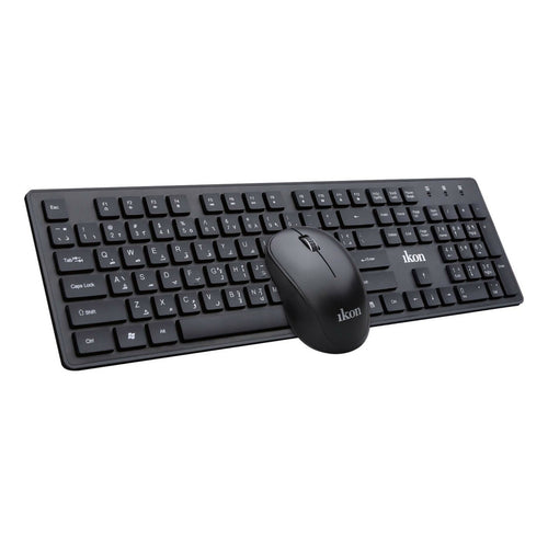 Ikon Wireless Keyboard+Mouse-WL IK-KM-206