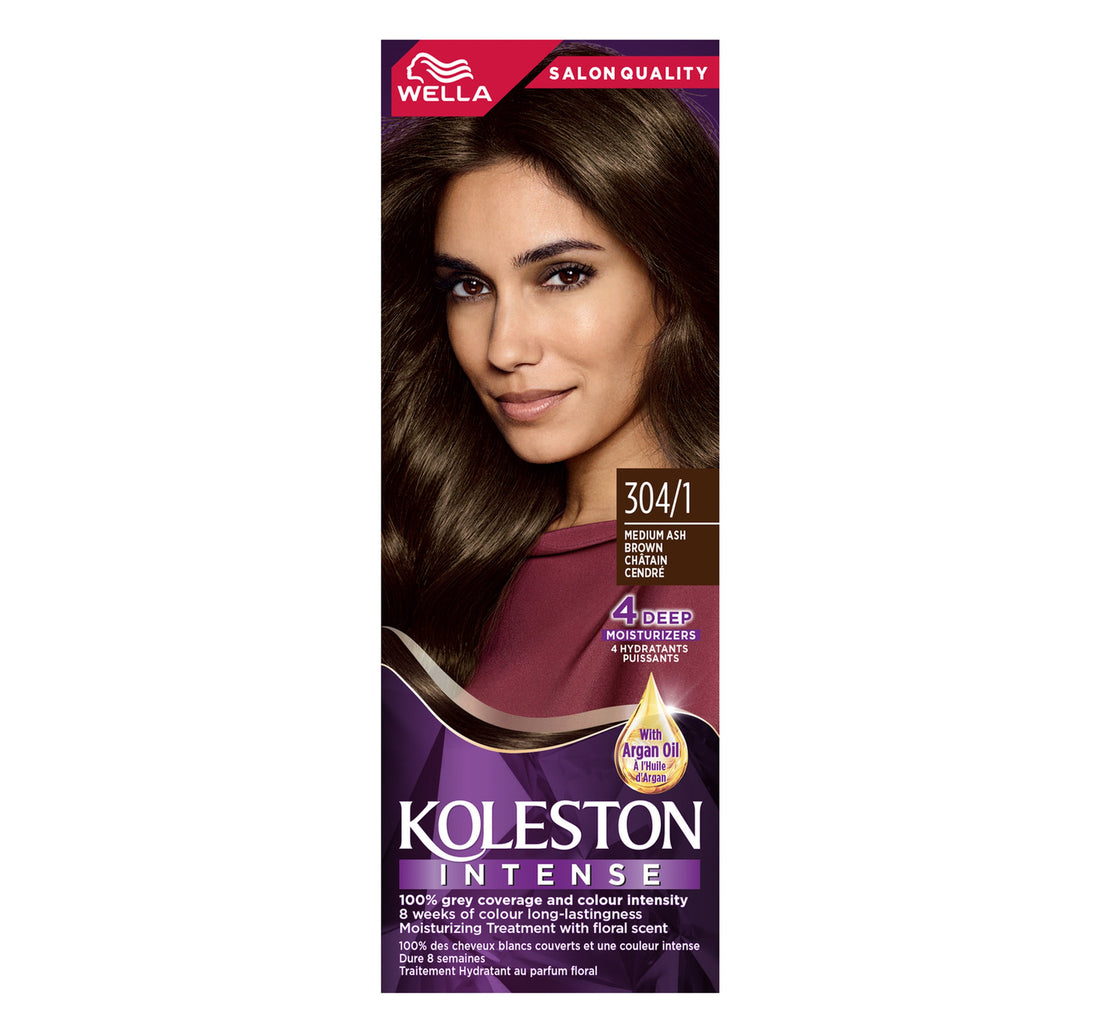 Koleston Intense 304/1 Medium Ash Brown 1 pkt