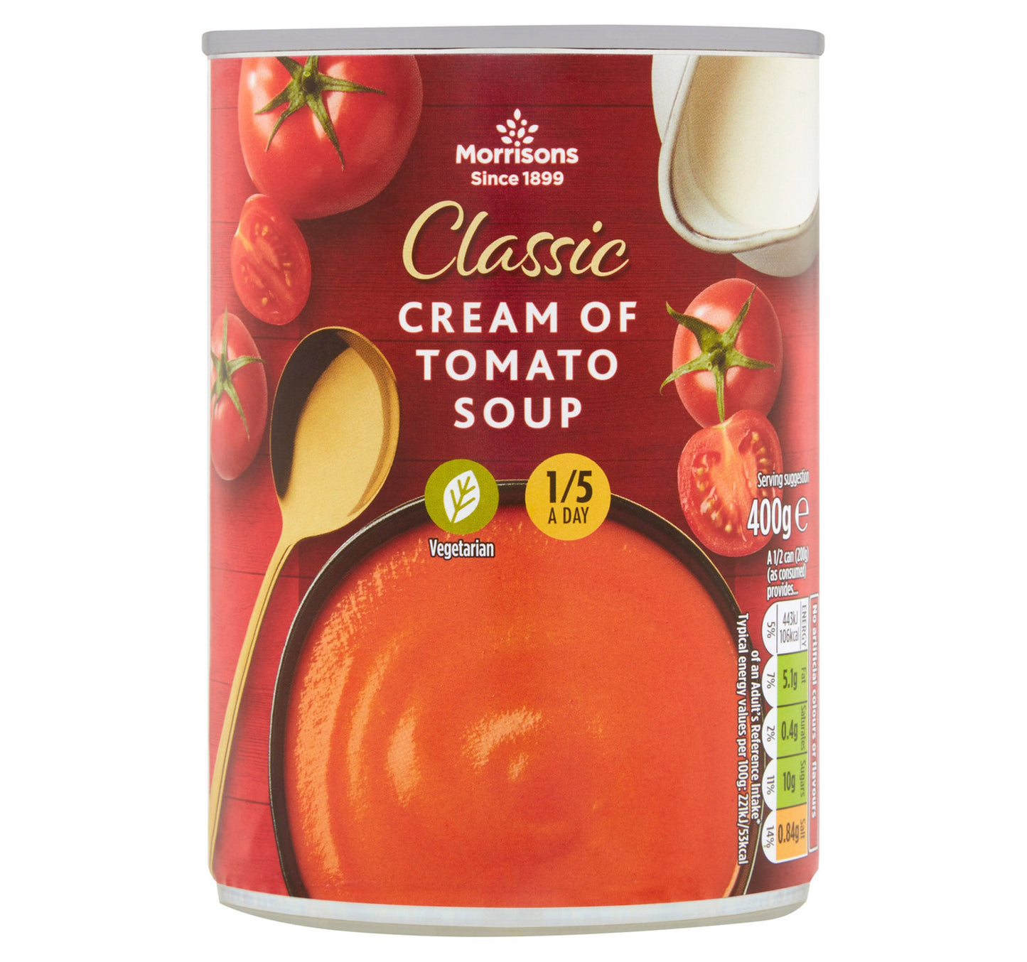 Morrisons Classic Cream of Tomato Soup 400 g