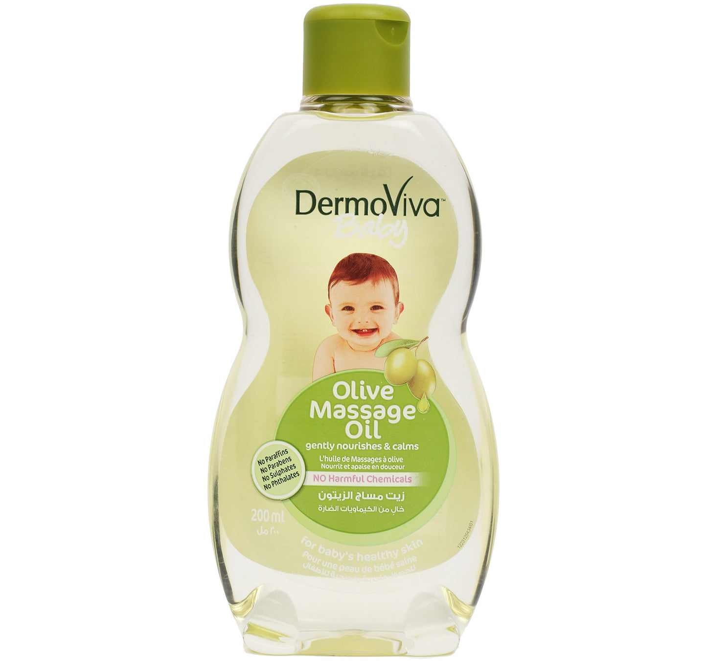Dabur Dermoviva Baby Massage Olive Oil 200 ml