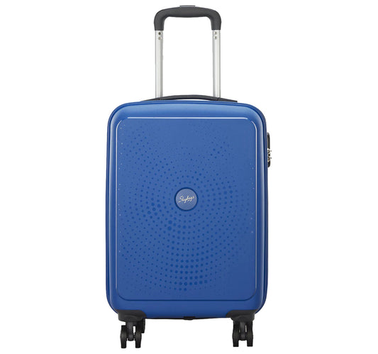 Skybags ZAP 4 Wheels Hard Trolley, 76 cm, Blue