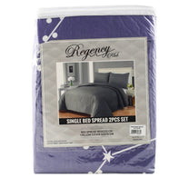 Regency Single Bed Spread 160 x 220cm 2pcs Set Assorted