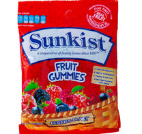 Sunkist Berries Blast Fruit Gummies 100 g