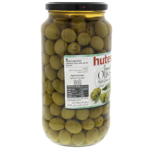 Hutesa Spanish Plain Green Olives 550 g