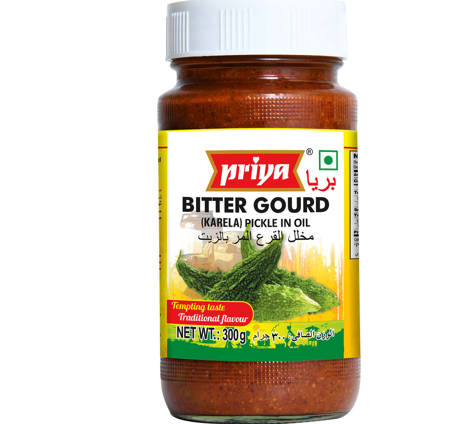 Priya Bitter Gourd Pickle In Oil 300 g