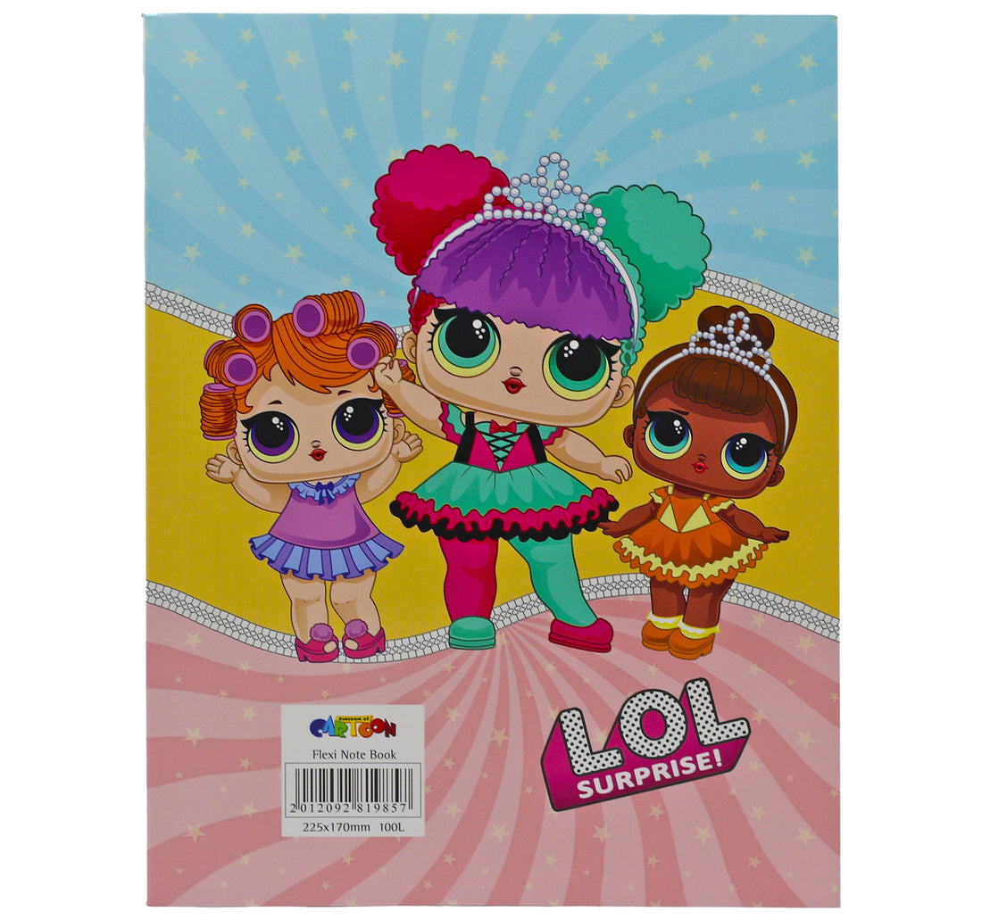 Uni Exercise Book PVC A5 100 Sheets Assorted