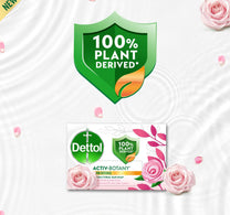 Dettol Activ-Botany Anti-Bacterial Bar Soap Rosewater & Hibiscus Scent 110 g