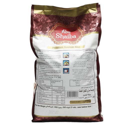 Abu Shaiba Basmati Rice 20 kg