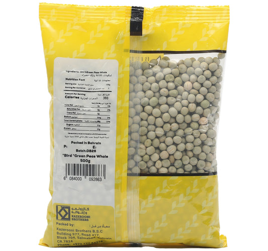 Bird Green Peas Whole 500 g