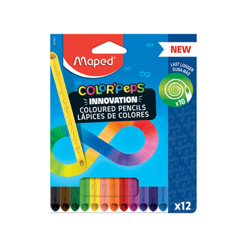 Maped Infinity Color Pencils 12 Colors