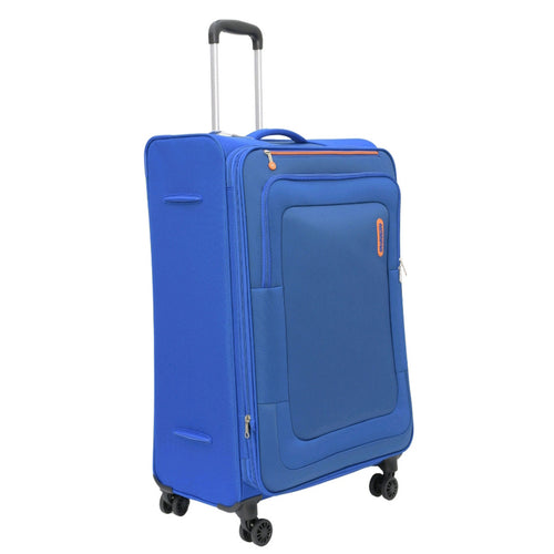American Tourister Duncan 4 Wheel Soft Trolley, 68 cm, Blue