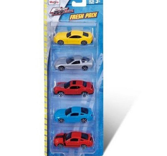 Maisto Fresh Metal Vehicle 5Pc 15017 (Styles & Colors may vary)
