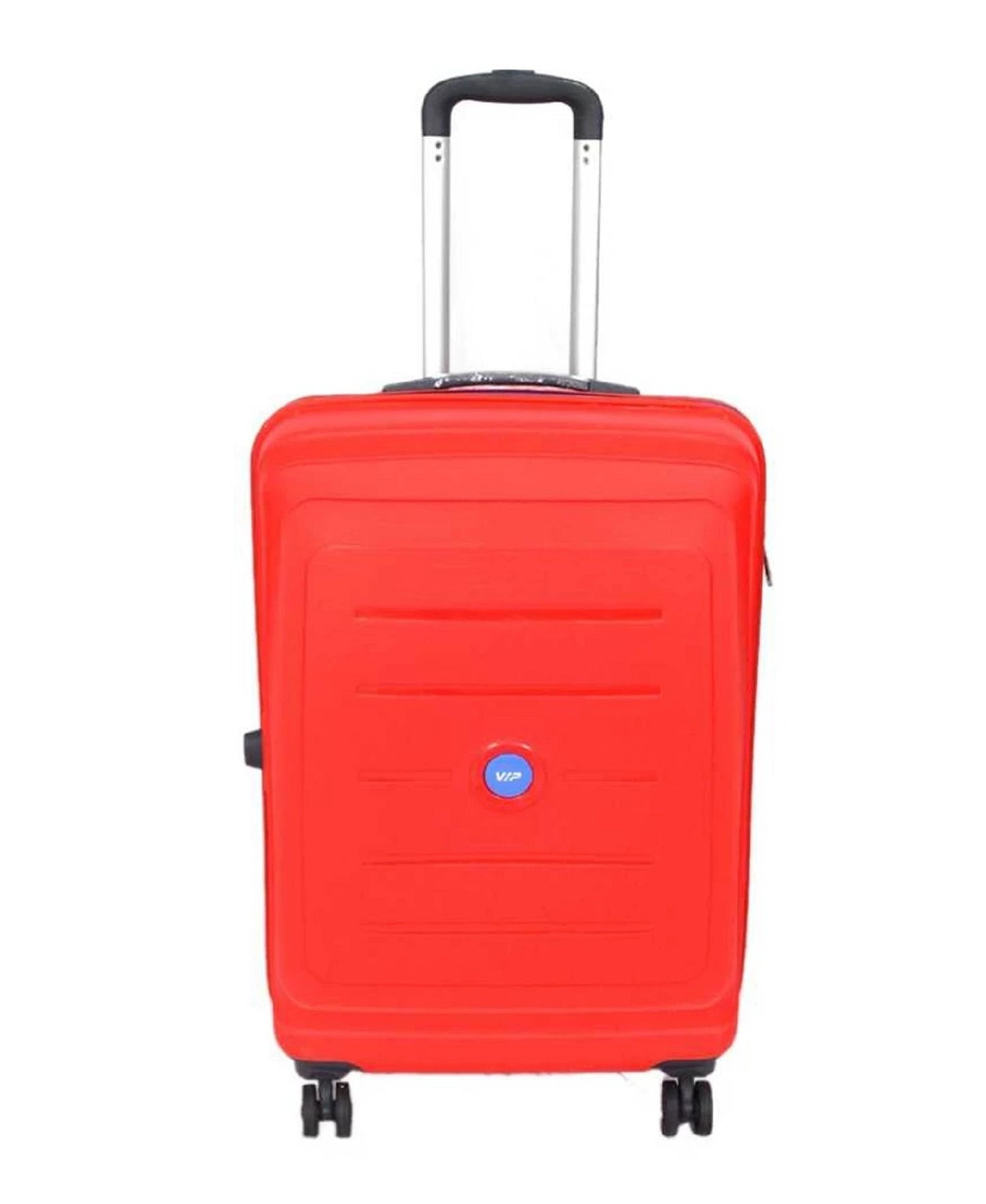 VIP 4Wheel Hard Trolley Manama Gold 55cm Red