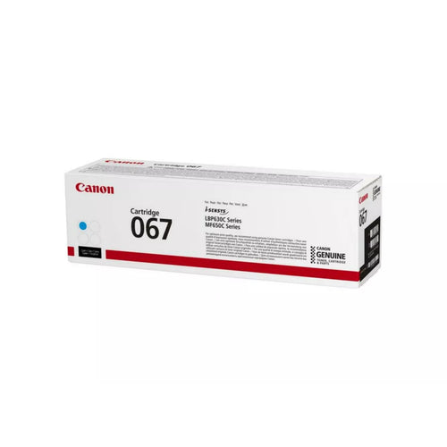 Canon Toner Cartridge, Cyan, 067