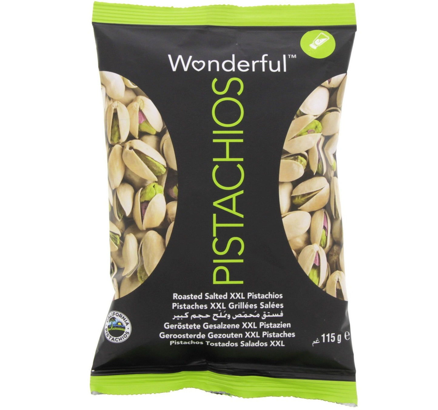 Wonderful Roasted Salted XXL Pistachios 115 g