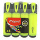 Maped Highlighter Fluo 4's 742549