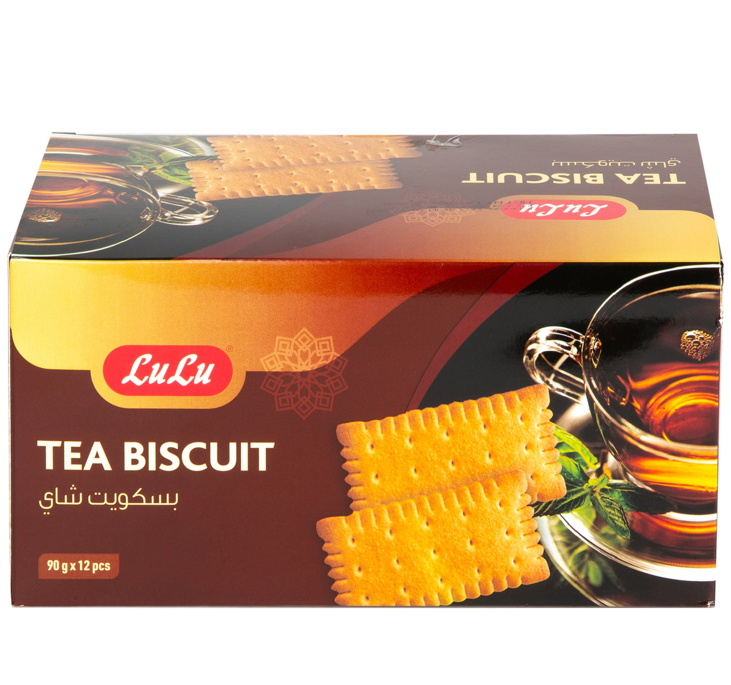 LuLu Tea Biscuit Value Pack 12 x 90 g