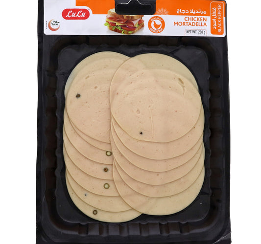 LuLu Chicken Mortadella with Black Pepper 200 g