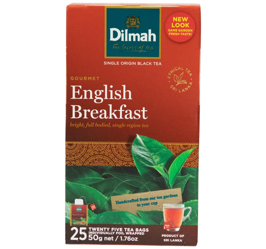 Dilmah English Breakfast Tea 25 Teabags
