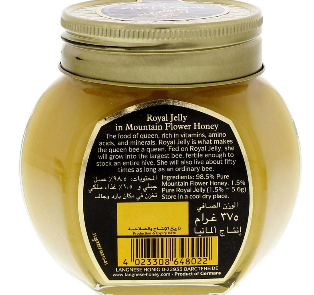 Langnese Royal Jelly In Mountain Flower Honey 375 g