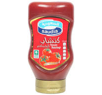 Saudia Tomato Ketchup Squeeze 510 g