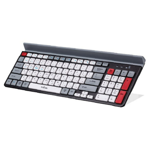 Trands Bluetooth Wireless KeyBoard with Tablet Holder, KB9674