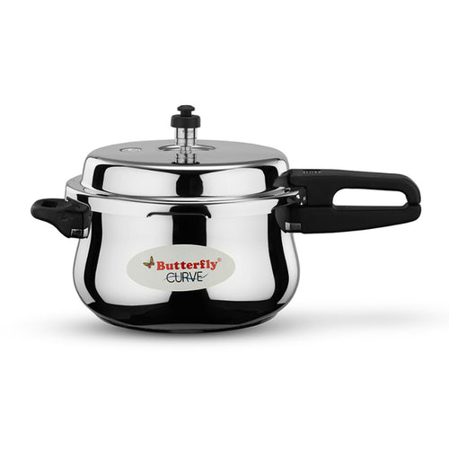 Butterfly Stainless Steel Pressure Cooker Curve 5.5 Litre