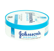 Johnson's Skin Balance Face & Body Cream Dry & Sensitive Skin 200 ml