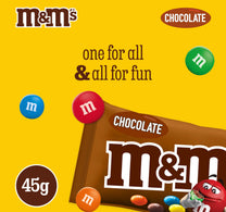 M&M's Milk Chocolate 24 x 45 g