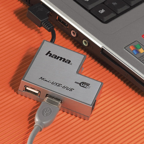 Hama USB 2.0 Cable, shielded, grey, 1.80 m (45021)