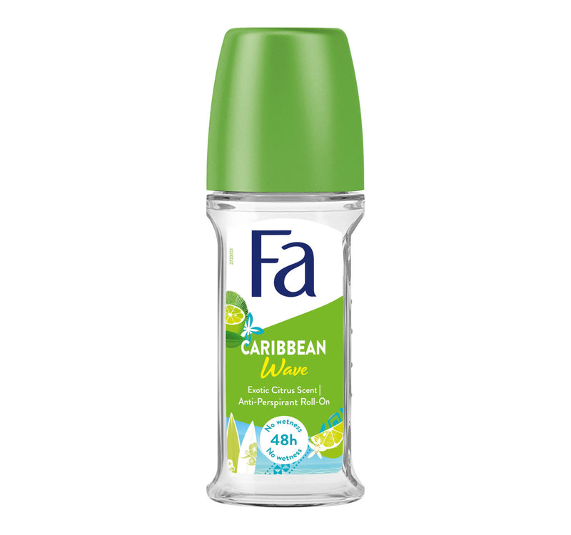 Fa Caribbean Wave Roll On Deodorant 50 ml