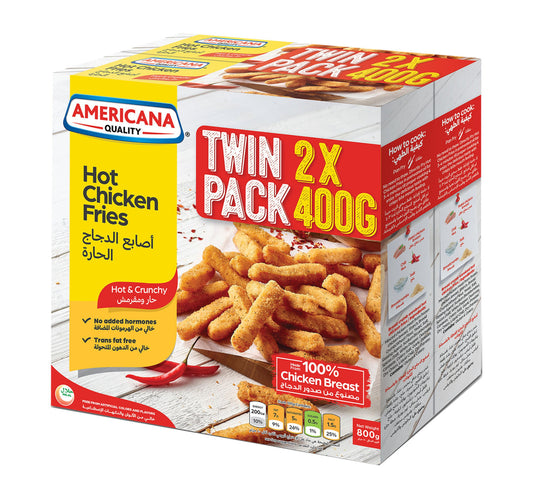Americana Hot Chicken Fries 2 x 400 g