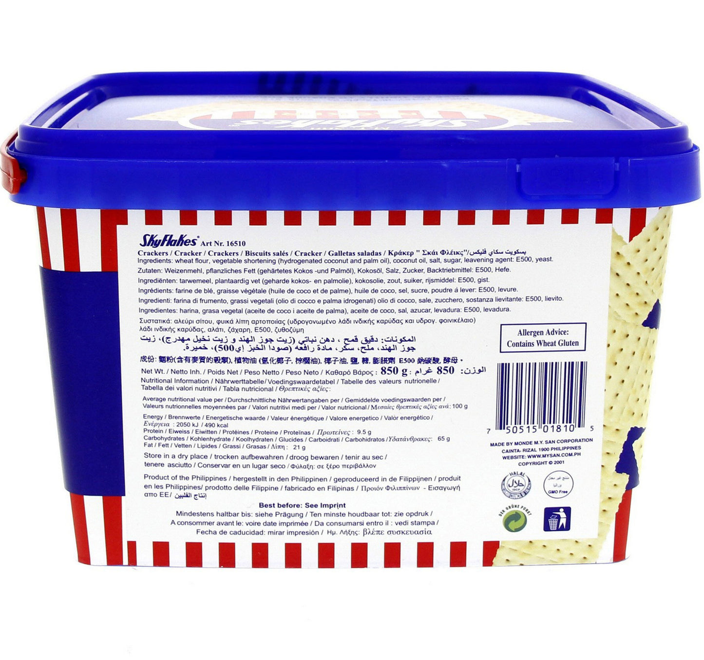 Sky Flakes Crackers 850 g