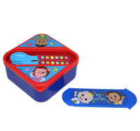 Cocomelon Lunch Box with Cutlery