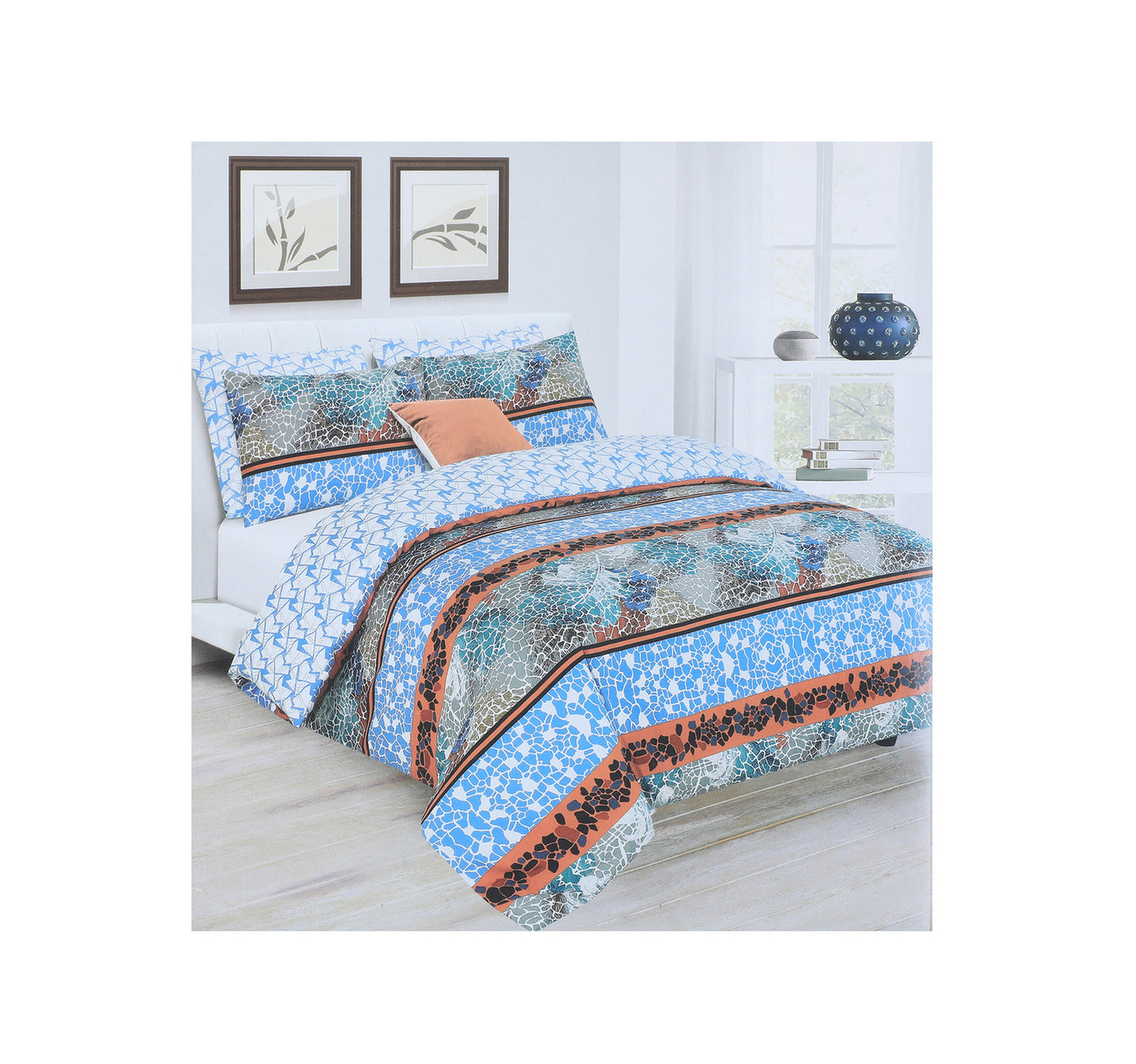 Austir Bed Sheet Full 3pcs Set 20-01 Assorted