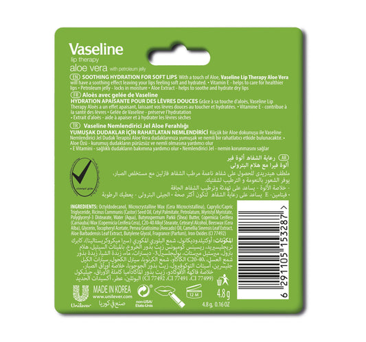 Vaseline Aloe Vera Lip Therapy 4.8 g
