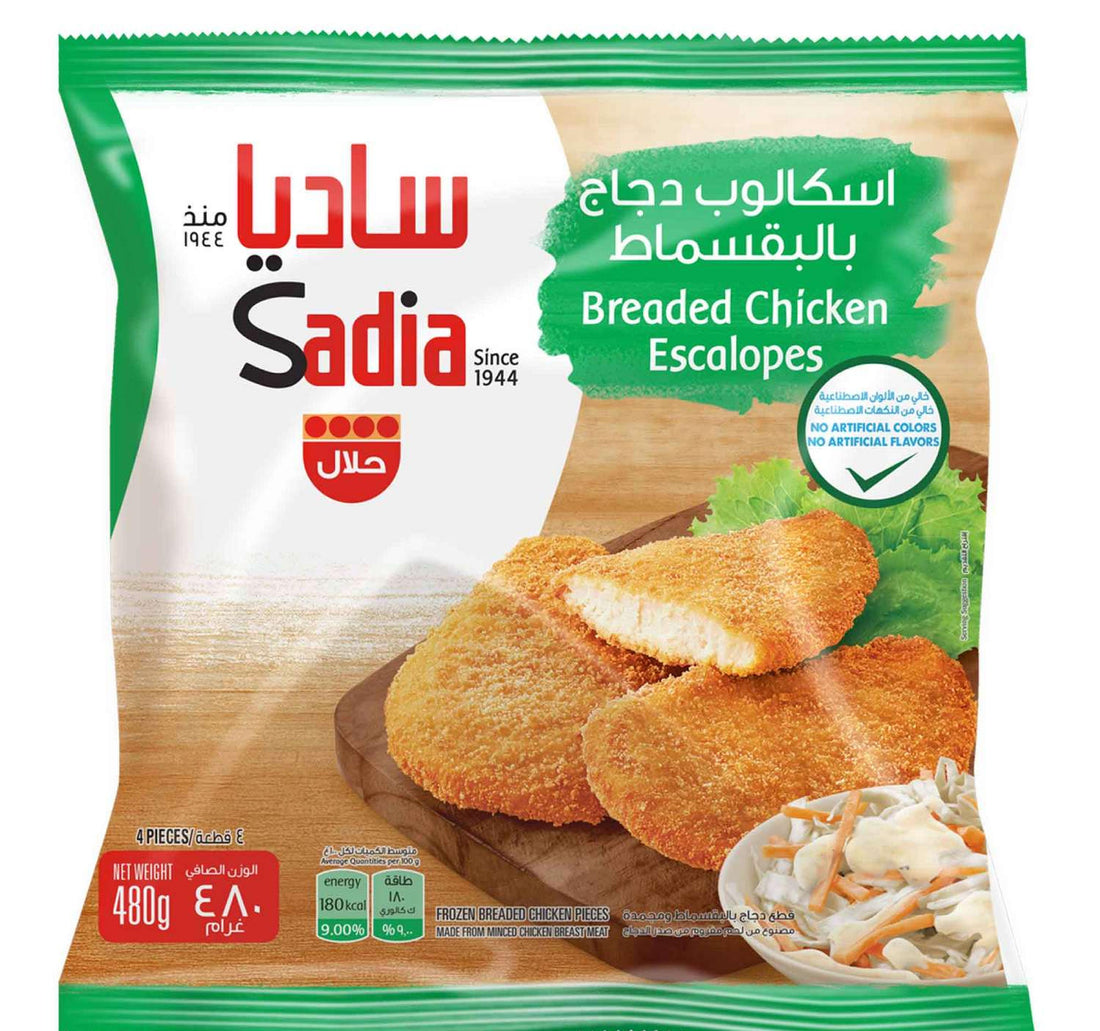 Sadia Breaded Chicken Escalopes 480 g