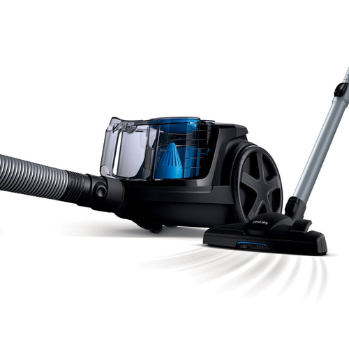 Philips PowerPro Compact Bagless Vacuum Cleaner, 1800 W, 1.5 L, Deep black, FC9350/61
