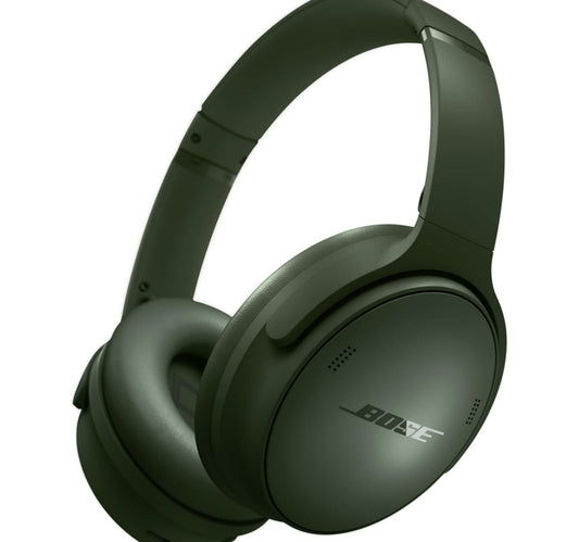 سماعات Bose QuietComfort اللاسلكية لإلغاء الضوضاء، باللون الأخضر