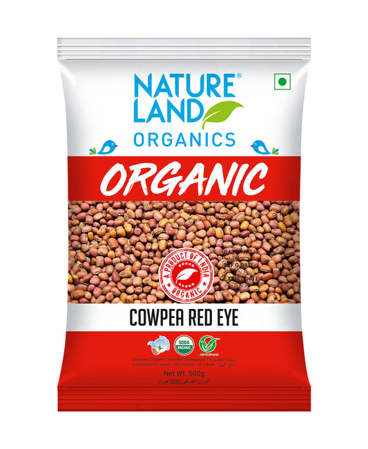 نيتشرلاند أورجانيكس لوبيا حمراء العين 500 غرام