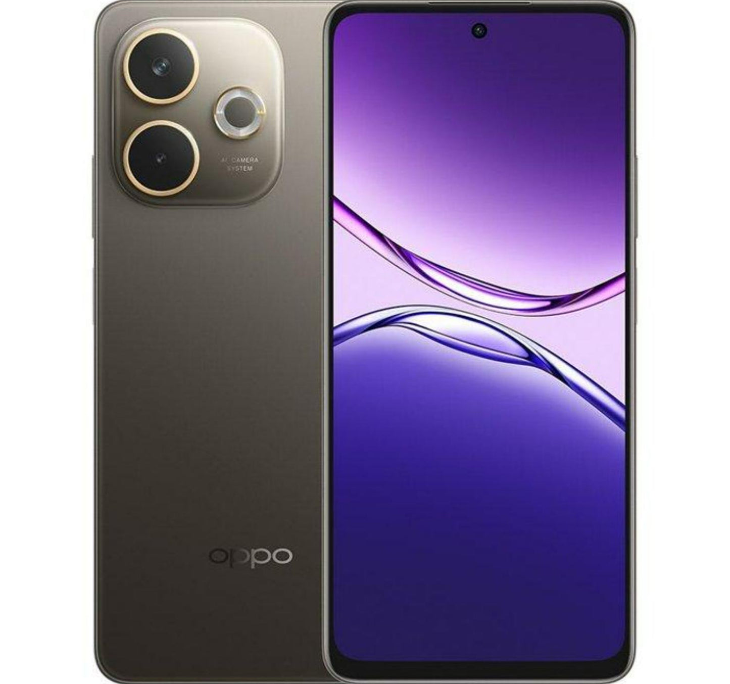 Oppo A5Pro 5G Smartphone, 8 GB RAM, 256 GB Storage, Mocha Brown