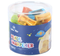 Win Plus Pencil Sharpener Set, 30 pcs, Assorted, HY-23