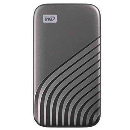 قرص My Passport™ SSD سعة 1 تيرابايت، لون رمادي فضائي، سرعة قراءة 1050 ميجابايت/ثانية، سرعة كتابة 1000 ميجابايت/ثانية، متوافق مع أجهزة الكمبيوتر الشخصية وأجهزة ماك
