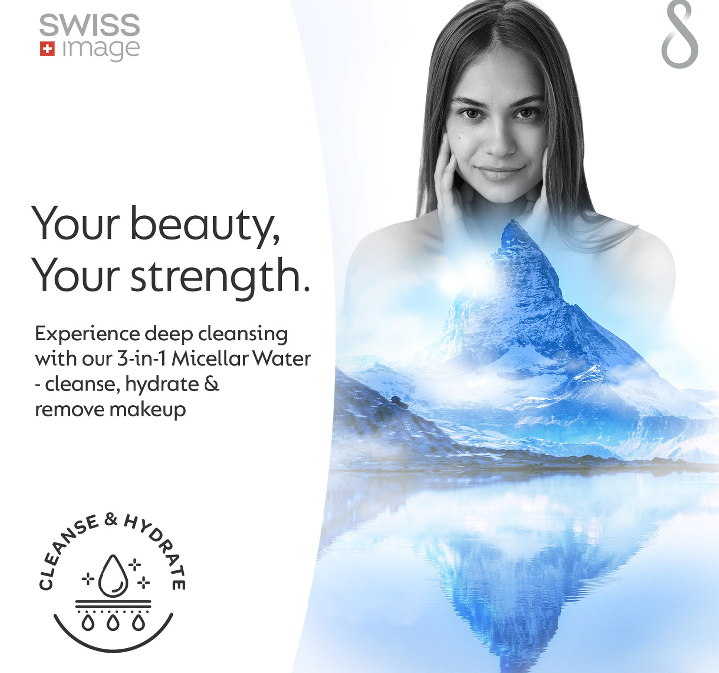 Swiss Image Bi-Phase Micellar Water 3 In 1 Make Up Remover 400 ml