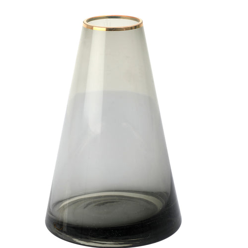 Maple Leaf Flower Vase Glass 45-22